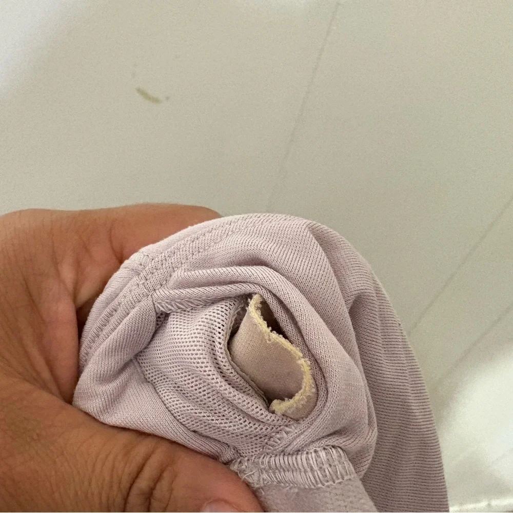 Lululemon Slide With Me Tank Light Support Porcelain Pink Size 4